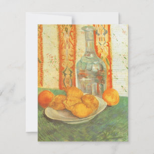 Vincent van Gogh - Decanter and Lemons on a Plate