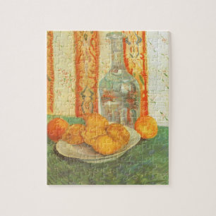 Vincent van Gogh - Decanter and Lemons on a Plate Jigsaw Puzzle