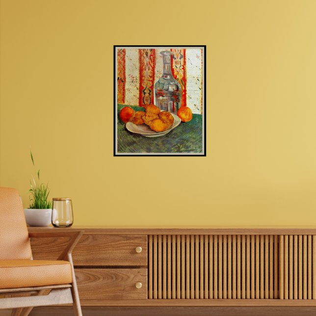 Vincent van Gogh, Decanter and Lemons Poster (Living Room 2)