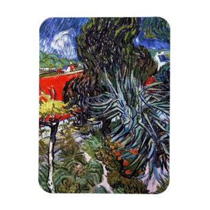Vincent Van Gogh - Doctor Gachets Garden In Auvers Magnet