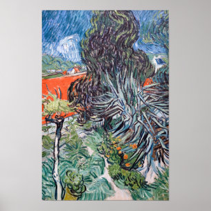 Vincent van Gogh - Doctor Gachet's Garden Poster