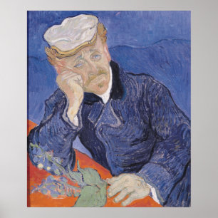 Vincent van Gogh   Dr. Paul Gachet, 1890 Poster