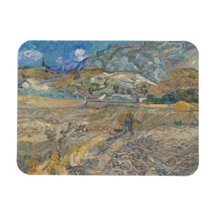 Vincent Van Gogh, Enclosed Field with Peasant Magnet