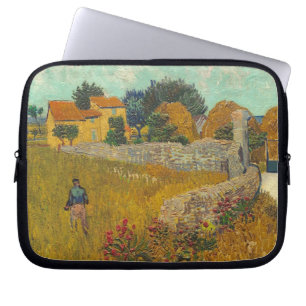 Vincent van Gogh Farmhouse in Provence, 1888 Laptop Sleeve