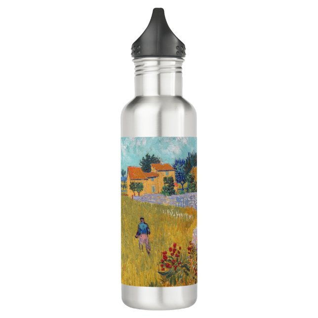 Vincent van Gogh - Farmhouse in Provence 710 Ml Water Bottle (Left)