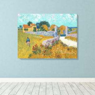 Vincent Van Gogh, Farmhouse in Provence Canvas Print