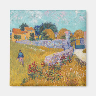 Vincent van Gogh - Farmhouse in Provence Magnet