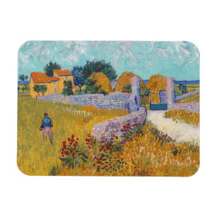 Vincent van Gogh - Farmhouse in Provence Magnet