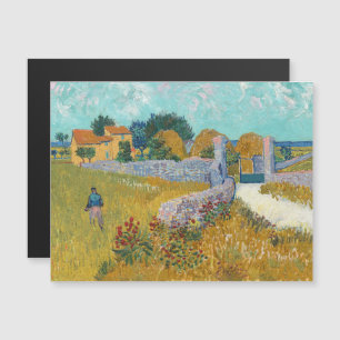 Vincent Van Gogh, Farmhouse in Provence Magnetic Invitation