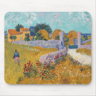 Vincent van Gogh - Farmhouse in Provence Mouse Pad