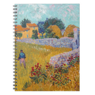 Vincent van Gogh - Farmhouse in Provence Notebook