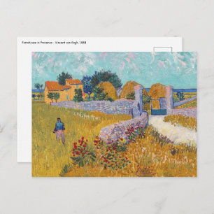 Vincent van Gogh - Farmhouse in Provence Postcard
