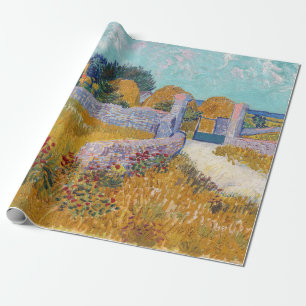Vincent van Gogh - Farmhouse in Provence Wrapping Paper