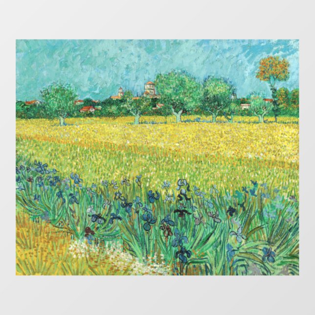 Vincent van Gogh - Field with Irises near Arles (Sheet)