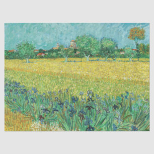 Vincent van Gogh - Field with Irises near Arles Tissue Paper
