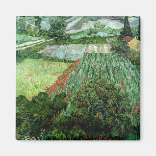 Vincent van Gogh   Field with Poppies, 1889 Magnet