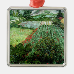 Vincent van Gogh   Field with Poppies, 1889 Metal Tree Decoration