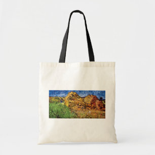 Vincent Van Gogh - Field With Stacks Of Grain Tote Bag