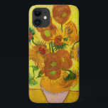 Vincent Van Gogh Fifteen Sunflowers In a Vase Art iPhone 11 Case<br><div class="desc">Vincent Van Gogh Fifteen Sunflowers In a Vase Art</div>