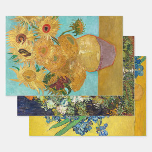 Vincent Van Gogh Fine Art Decoupage  Wrapping Paper Sheet