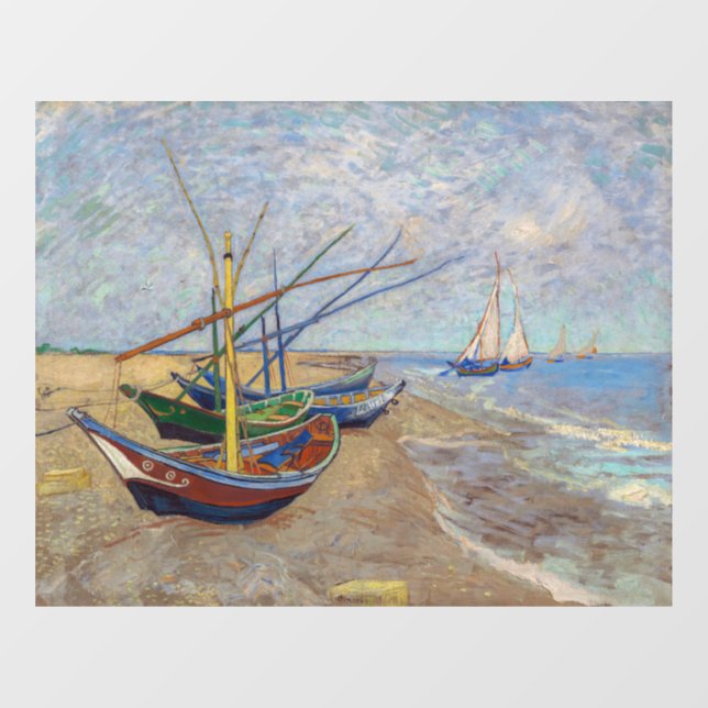 Vincent van Gogh - Fishing Boats on the Beach (Sheet)