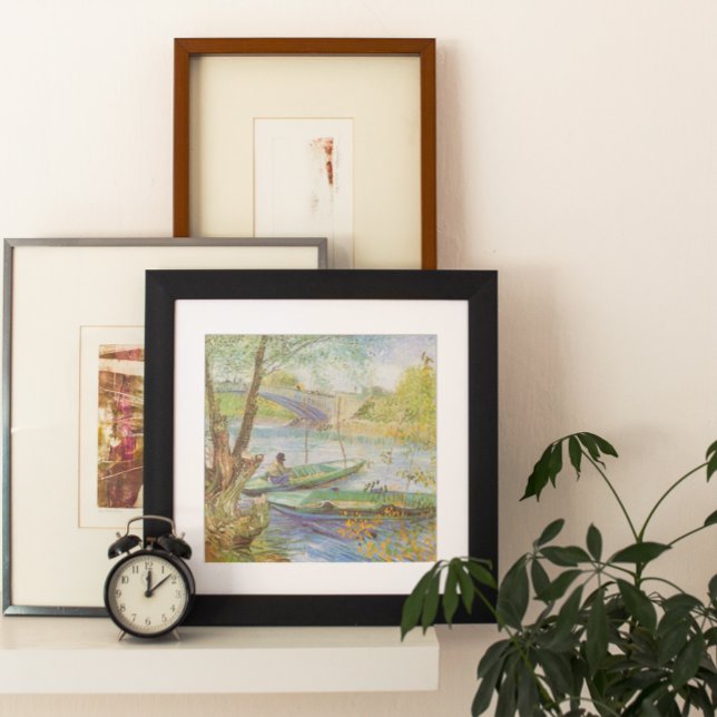 Vincent van Gogh Fishing in Spring, Pont de Clichy Poster (Creator Uploaded)
