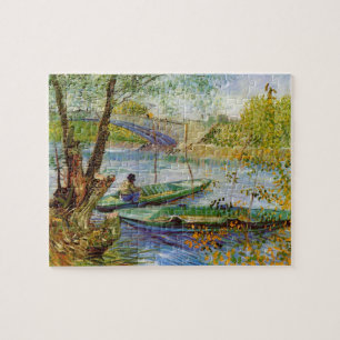 Vincent Van Gogh, Fishing in the Spring Jigsaw Puzzle