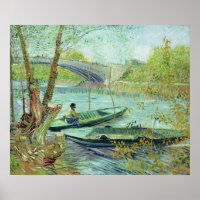 Vincent van Gogh | Fishing in the Spring