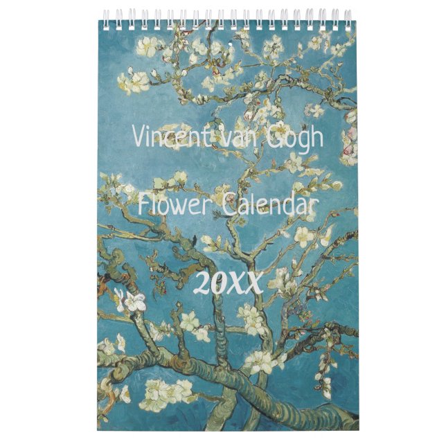 Vincent van Gogh Floral Art Calendar (Cover)
