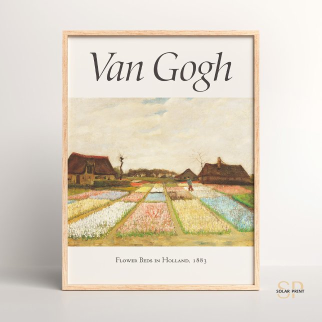 Vincent van Gogh Flower Beds in Holland Art Print  (Creator Uploaded)