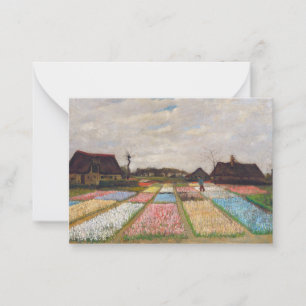 Vincent van Gogh - Flower Beds in Holland Card