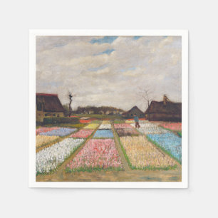 Vincent van Gogh - Flower Beds in Holland Napkin