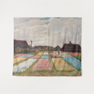 Vincent van Gogh - Flower Beds in Holland Tapestry