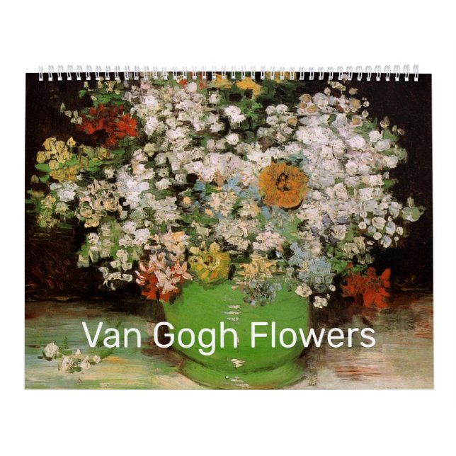 Vincent van Gogh Flower Paintings Calendar (Cover)