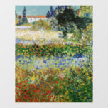 Vincent van Gogh - Flowering Garden<br><div class="desc">Flowering Garden - Vincent van Gogh,  Oil on Canvas,  1888,  Arles</div>