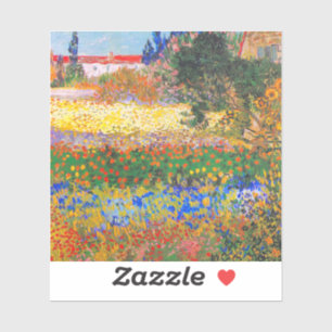 Vincent Van Gogh Flowering Garden