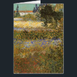 Vincent van Gogh - Flowering Garden<br><div class="desc">Flowering Garden (1888) by Vincent van Gogh is a vintage Post Impressionism fine art floral landscape nature painting. A farm with garden in bloom with flowers in the spring. About the artist: Vincent Willem van Gogh (1853-1890) was a Post Impressionist painter whose work was most noteable for its rough beauty,...</div>