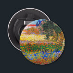 Vincent Van Gogh Flowering Garden Bottle Opener<br><div class="desc">Bottle Opener featuring Vincent van Gogh’s oil painting Flowering Garden (1853-1890). Flowers of magnificent colours—blue,  red,  yellow,  orange—decorate a dreamy garden. The best gift for lovers of Post-Impressionism and Dutch art collectors!</div>