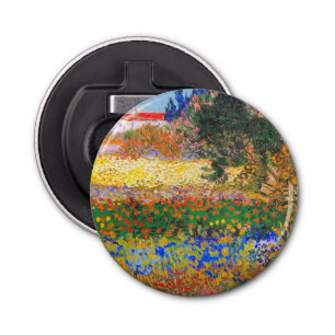 Vincent Van Gogh Flowering Garden Bottle Opener