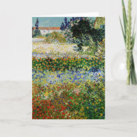 Vincent van Gogh - Flowering Garden