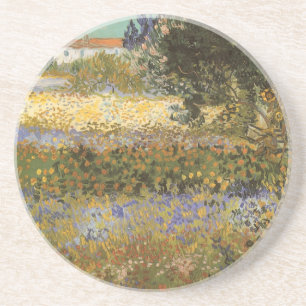 Vincent van Gogh - Flowering Garden Coaster