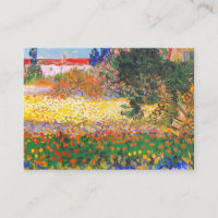 Vincent Van Gogh Flowering Garden