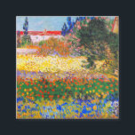 Vincent Van Gogh Flowering Garden Enclosure Card<br><div class="desc">Enclosure Cards featuring Vincent van Gogh’s oil painting Flowering Garden (1853-1890). Flowers of magnificent colours—blue,  red,  yellow,  orange—decorate a dreamy garden. The best gift for lovers of Post-Impressionism and Dutch art collectors!</div>