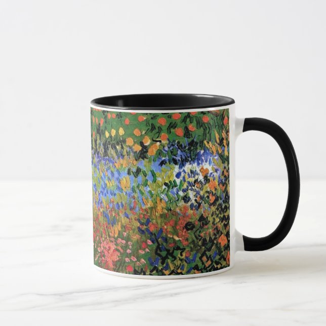 Vincent Van Gogh - Flowering Garden Fine Art Mug (Right)