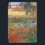 Vincent Van Gogh Flowering Garden iPad Pro Cover<br><div class="desc">iPad Cover featuring Vincent van Gogh’s oil painting Flowering Garden (1853-1890). Flowers of magnificent colours—blue,  red,  yellow,  orange—decorate a dreamy garden. The best gift for lovers of Post-Impressionism and Dutch art collectors!</div>