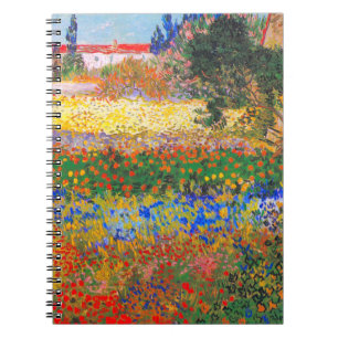 Vincent Van Gogh Flowering Garden Notebook