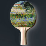 Vincent van Gogh - Flowering Garden Ping Pong Paddle<br><div class="desc">Flowering Garden - Vincent van Gogh,  Oil on Canvas,  1888,  Arles</div>