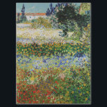 Vincent van Gogh - Flowering Garden Tissue Paper<br><div class="desc">Flowering Garden - Vincent van Gogh,  Oil on Canvas,  1888,  Arles</div>