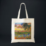 Vincent Van Gogh Flowering Garden Tote Bag<br><div class="desc">Tote Bag featuring Vincent van Gogh’s oil painting Flowering Garden (1853-1890). Flowers of magnificent colours—blue,  red,  yellow,  orange—decorate a dreamy garden. The best gift for lovers of Post-Impressionism and Dutch art collectors!</div>