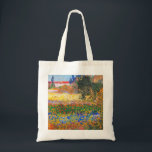 Vincent Van Gogh Flowering Garden Tote Bag<br><div class="desc">Tote Bag featuring Vincent van Gogh’s oil painting Flowering Garden (1853-1890). Flowers of magnificent colours—blue,  red,  yellow,  orange—decorate a dreamy garden. The best gift for lovers of Post-Impressionism and Dutch art collectors!</div>